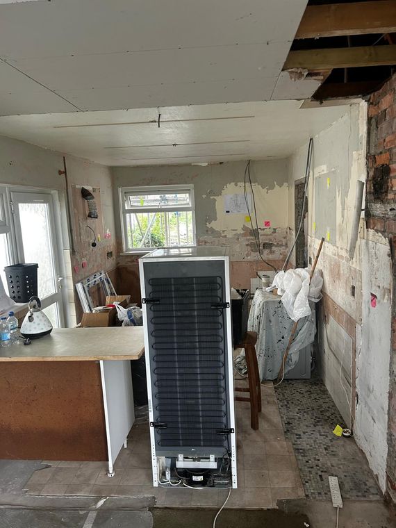 Kitchen and Dining Room Knock-Through, Caswell, photo 1