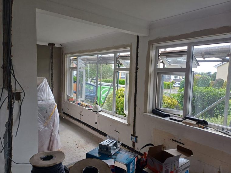 Kitchen and Dining Room Knock-Through, Caswell, photo 5