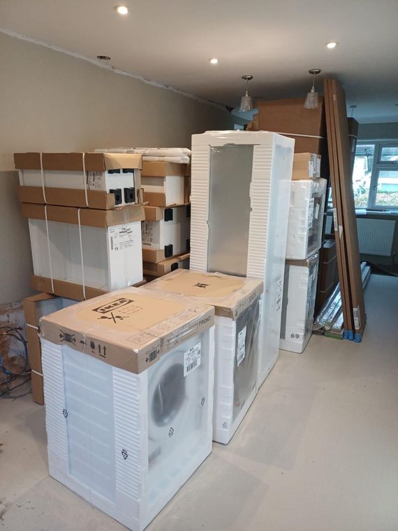 Kitchen and Dining Room Knock-Through, Caswell, photo 22