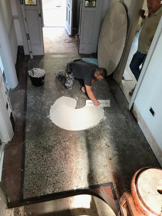 Bespoke Marble Floor, Port Talbot, photo 5