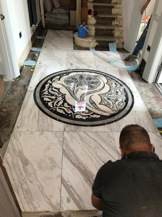 Bespoke Marble Floor, Port Talbot, photo 8
