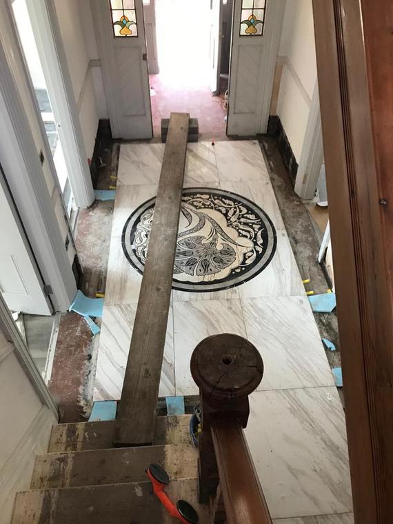 Bespoke Marble Floor, Port Talbot, photo 9