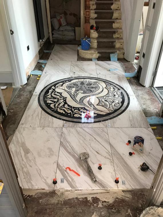Bespoke Marble Floor, Port Talbot, photo 10