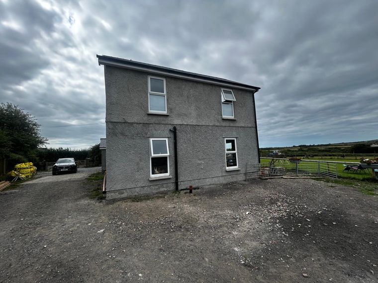 Roughcast Render Spraying, Gower, photo 2