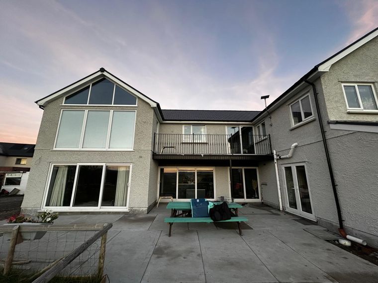 Roughcast Render Spraying, Gower, photo 11